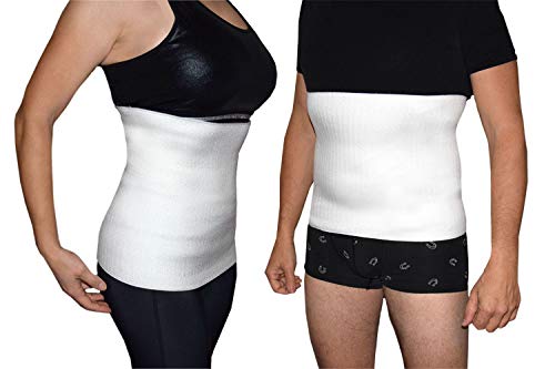 Faja Lumbar Hombre Térmica Faja Reductora Mujer Elástica para Dolor de Espalda, Postparto, Hernia Discal Ciática, Trabajo, Made in Italy (43% Lana, x-Small)