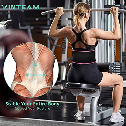 Faja Reductora Adelgazante Mujer Cinturón de Entrenamiento Ajustable Faja Lumbar Neopreno 79cm-97cm Pérdida de Peso Quema de Grasa para Fitness Ciclismo Zumba en Casa Gimnasio