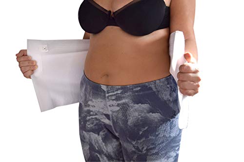 Fajas lumbares para mujer Apoyo Postquirúrgico y Postparto Ortopedia faja abdominal Faja compresión Abdominal Ajustable Made in Italy (XX-Large)