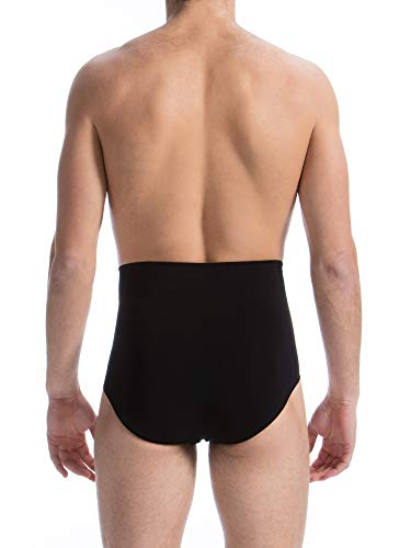 Farmacell Man 411 (Negro, XXL) Slip de algodón para Hombres Moldeador con Faja Reductora