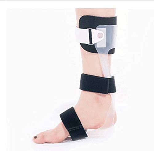 Férula de ortesis de tobillo pie caída AFO - Soporte de ortesis de tobillo y pie, férula de corrección de tobillo para pie caído, fascitis plantar y tendinitis de Aquiles (color: derecho, tamaño: