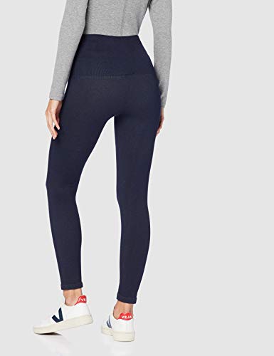 find. Leggings Efecto Denim para Mujer , Azul (Blue), 40 (Talla del Fabricante: Medium)