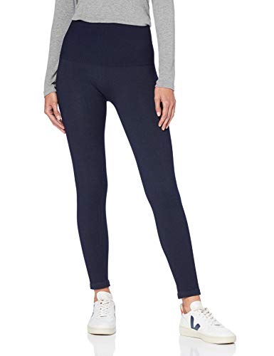 find. Leggings Efecto Denim para Mujer , Azul (Blue), 40 (Talla del Fabricante: Medium)