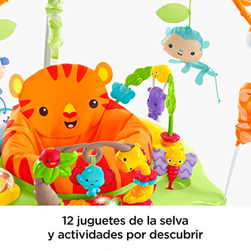 Fisher-Price Saltador animalitos de la selva, para bebé +1 año (Mattel CHM91) , color/modelo surtido