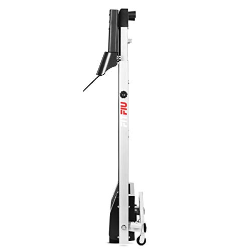 FITFIU Fitness MC-160 - Cinta de correr y andar plegable ultracompacta, velocidad máxima de 10 km / h con Pulsómetro, superficie 36 x 100 cm, potencia 1200 W, 12 programas de entrenamiento