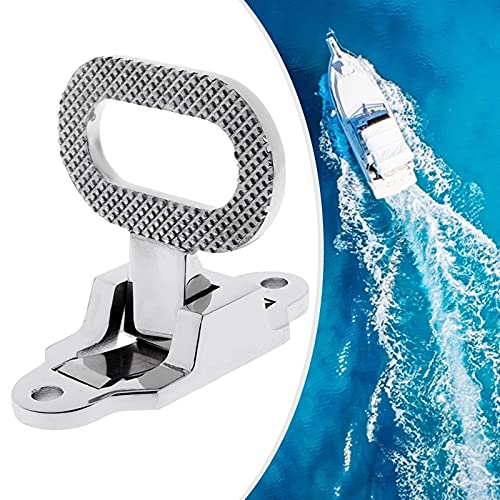 FKSDHDG Paso De Mástil Plegable Pequeño De Acero Inoxidable con Bote De Diamante Yate Coche RV Transom Paso Accesorios Marinos