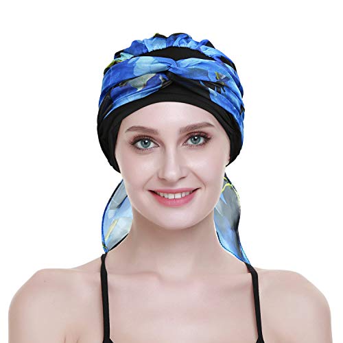 FocusCare Cancer Sombreros Bufandas para quimio Mujeres armarios Bandana Hair Loss Headwrap Cap