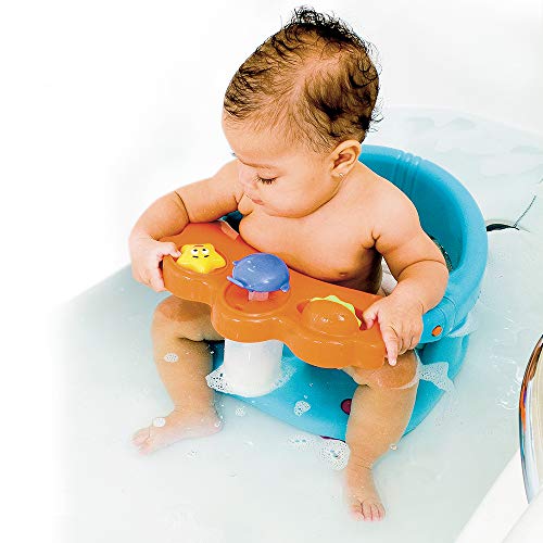 Foppapedretti Tuffetto Asiento de baño, naranja azul