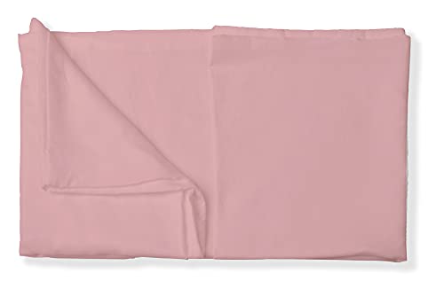 Funda de Almohada Microfibra Rosa Oscuro 50 x 80 cm, Juego de 2 Fundas con Cierre de sobre