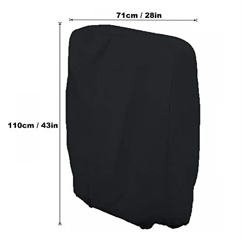 Funda para Silla Gravedad Cero - Funda para sillas reclinables terraza con Material Duradero 210D, Resistente al Agua Funda para Tumbona Gravedad Cero(71cm x 34cm x 110cm)