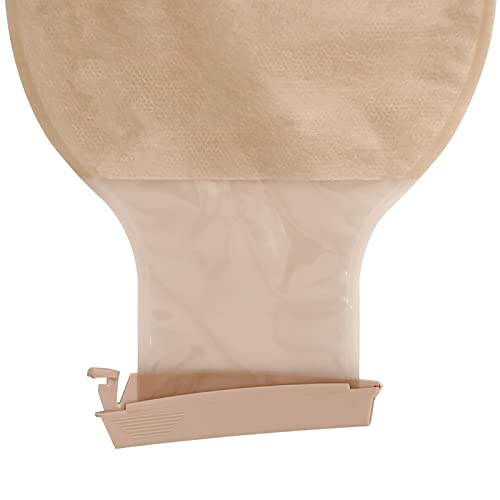 FVDSM 20 Bolsas de colostomía de 15-60 mm de Barrera con Bolsas de ostomía de Rayas Bolsas de ostomía antifugas para el Cuidado del estoma Clips Suministros para colonoscopia