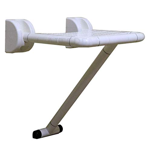 FXBFAG Asiento de bañera Asiento de Ducha Plegable de Acero Inoxidable para Personas Mayores, Accesibilidad Asientos de Ducha para discapacitados para Adultos Ayuda para discapacitados