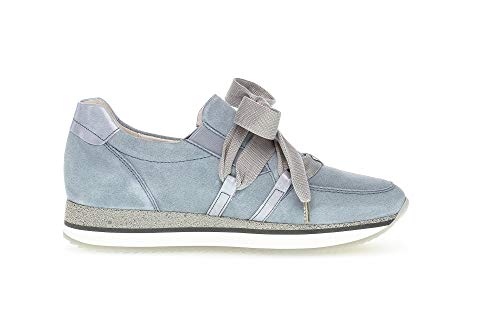 Gabor Zapatos bajos para mujer, plantilla intercambiable, color Azul, talla 38.5 EU