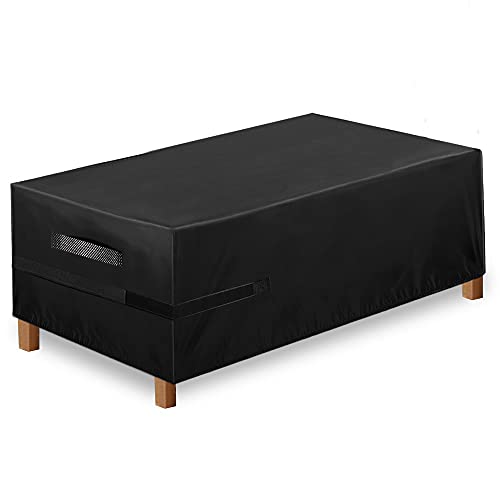 GARPROVM Funda para Muebles de Jardín Exterior, Conjuntos de Muebles Cubierta Impermeable, Paño de Oxford 600D, para Sofa de Jardin, al Aire Libre, Patio, Funda para Sofa de Esquina (180x120x74cm)