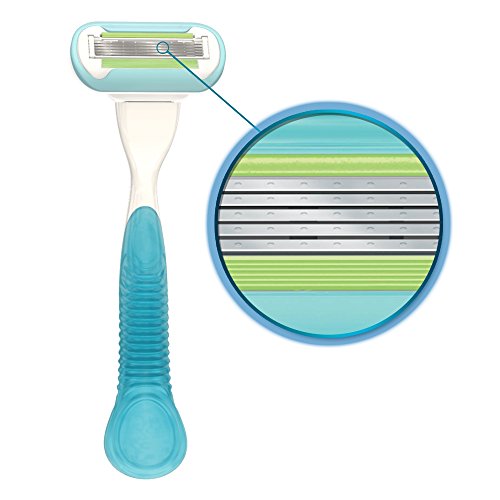 Gillette Venus Extra Smooth Cuchillas de Afeitar Mujer, Paquete de 4 Cuchillas de Recambio