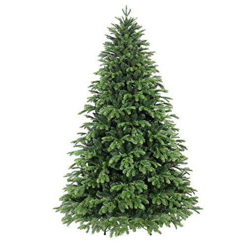 Giulia Grillo Arbol de Navidad 210cm, Arbol de Navidad frondoso 2382 Ramas, Verde, PE/PVC