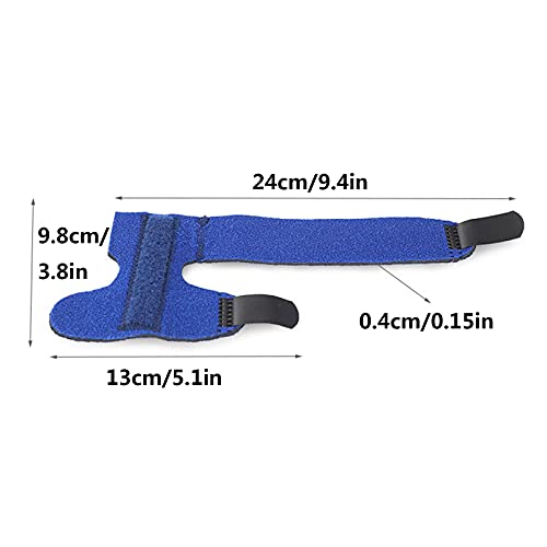 GLLX 2 Piezas Férula de Soporte para Dedos - Férula para Pulgar - Órtesis Dedo Pulgar - para El Dedo Gatillo Y Dolor de Ligamento Alivio del Dolor Lesiones Deportivas