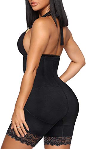 Gotoly Braguitas Moldeadoras Faja Reductora Lencería para Mujer Pantalón Sin Costura Braga de Cintura Alta Control de Barriga Levanta Glúteos Ropa Interior (Negro, Medium)