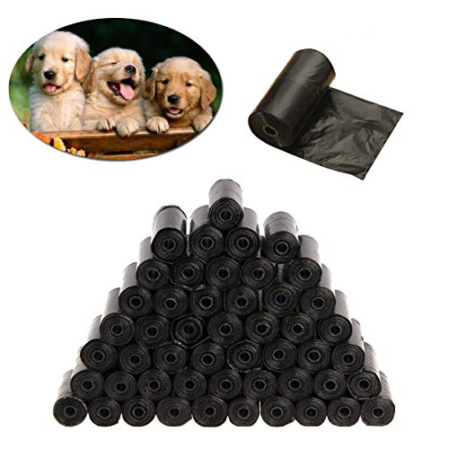 GreaTool Bolsas para Caca de Perro o Mascotas,Colector,Soporte para Cucharas,Bolsa para Cachorros y Gatos,Rollos pequeños,Precio Fabrica (150 Bolsos)