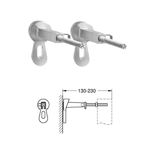 Grohe - Anclaje de Fijación, set de dos piezas, acabado cromado (Ref. 3855800M)