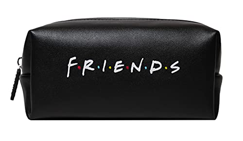 Grupo Erik Neceser Friends - Neceser maquillaje │ Neceser viaje ideal como bolsa comésticos - Neceser viaje mujer - Neceser viaje hombre / Producto con licencia oficial, grande, negro