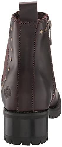 Harley-Davidson Ashby Botas de moto para mujer, Marrón, 40 EU