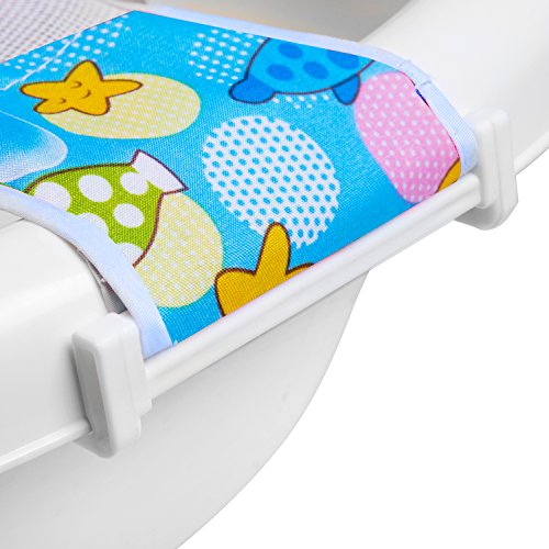 HBselect Hamaca Para Bañera Bebe Recién Nacido Soporte Asientos Para El Bañera Bebe Accesorios De Baño (azul)