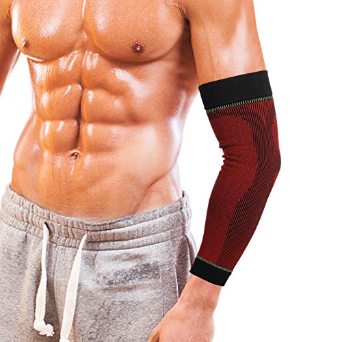 Healifty Codera – Codera de apoyo para hombres y mujeres – Soportes para brazo – Manga de compresión para brazo para artritis, tendinitis, levantamiento de pesas, codo de tenis, codo de golfistas