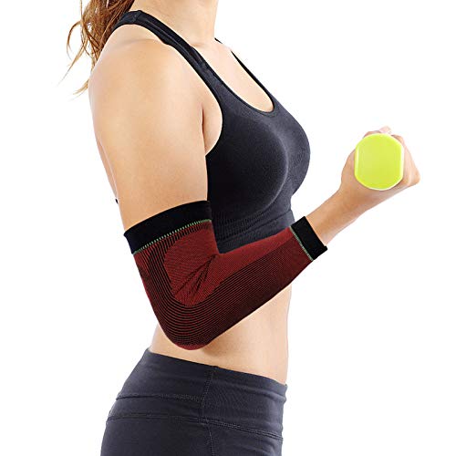 Healifty Codera – Codera de apoyo para hombres y mujeres – Soportes para brazo – Manga de compresión para brazo para artritis, tendinitis, levantamiento de pesas, codo de tenis, codo de golfistas