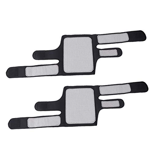 HEALLILY Rodilleras Magnéticas de 2 Pares Invierno Autocalentamiento Rodillera Protector de Soporte de Rodilla para Mayores