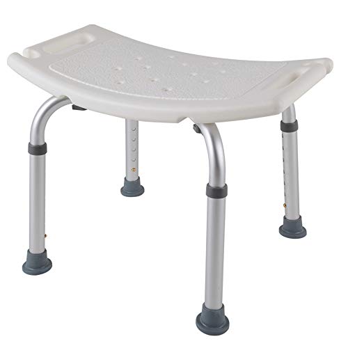 HENGMEI Silla de Ducha Taburete Ajustable Taburete de Ducha Antideslizante para Personas mayors (Modelo A)