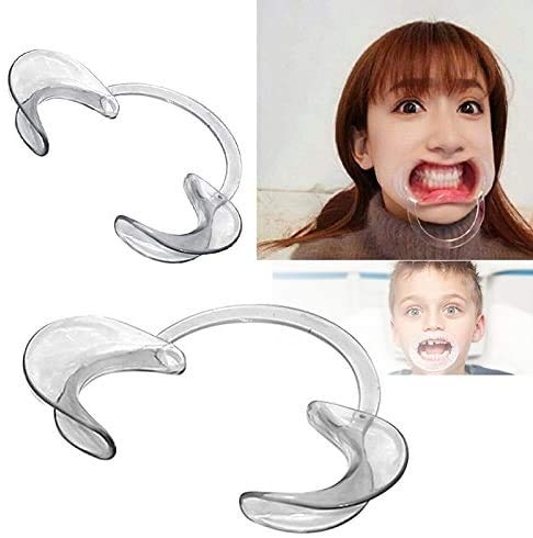 Hinleise Abrebocas para blanquear dientes dentales en autoclave, para labios y mejillas, para dentista, uso repetido, M (3 piezas)