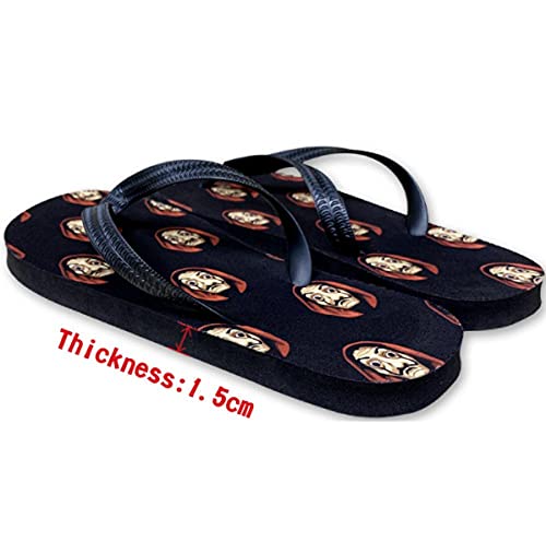 Hombres Flip Flops Zapatos De Bateo Anime Sonic Slippers Boy Mujeres Parejas De Verano Dibujos Animados Sandalias Ocio Zapatos De Playa Non-Soft Shoe Shoes-A5_38-43（290Mm）