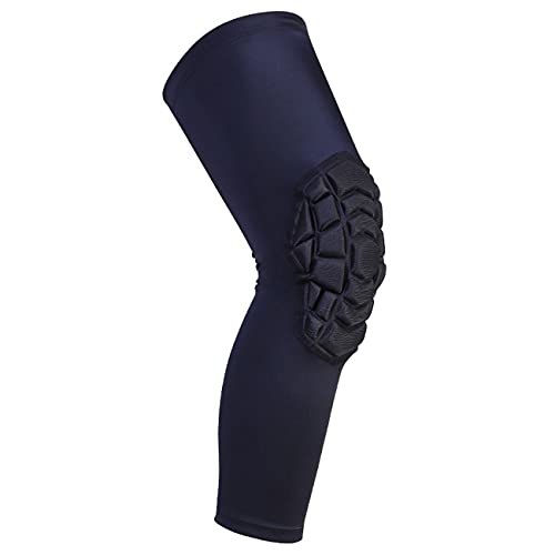 Hombres Mujeres Deportes Soporte para la rodilla Mangas de compresión transpirables Dolor en las articulaciones Alivio de la artritis Correr Fitness Soporte elástico para envolver - Negro L