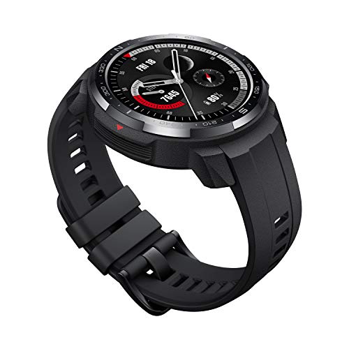 HONOR Watch GS Pro, Pantalla 1.39" 454x454, batería 790 mAh, GPS, IP68, 100 modos deportivos, Charcoal Black