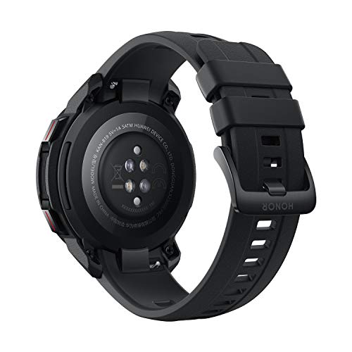 HONOR Watch GS Pro, Pantalla 1.39" 454x454, batería 790 mAh, GPS, IP68, 100 modos deportivos, Charcoal Black