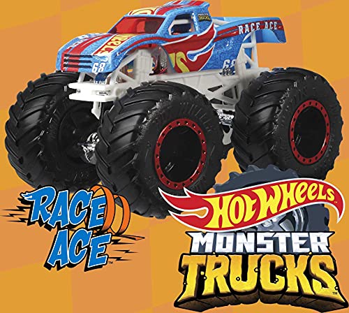 Hot Wheels Monster Trucks coches de juguetes 1:64 Bone Shaker (Mattel GNJ57) , colores/modelos surtidos