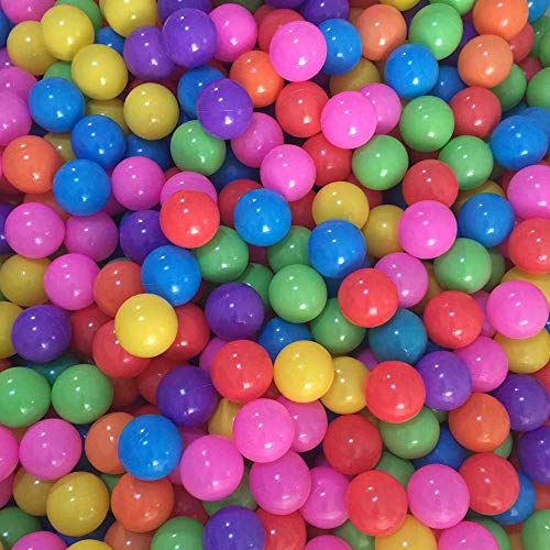 Hua Xin 100 Pelotas , Bolas de Colores Bolas de plastico niños Juguetes para bebés natación Pelotas natación para Niños Piscina