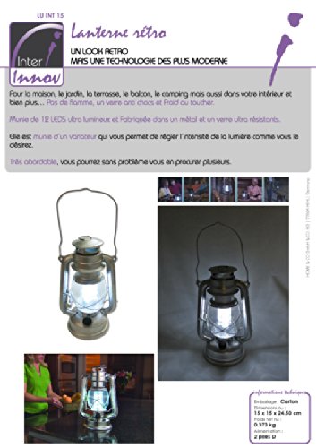 Hurricane Lamp Lantern - INTERHOME ©