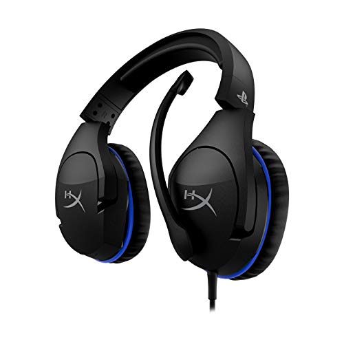 HyperX Cloud Stinger - Auriculares para juegos con licencia oficial para PlayStation4 y PlayStation5, ligeros, espuma viscoelástica, comodidad, durabilidad, controles deslizantes de acero