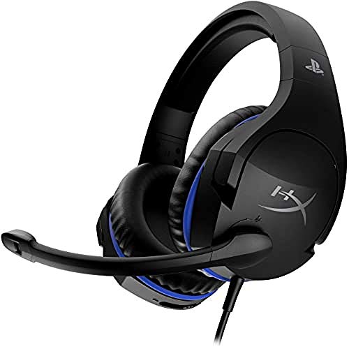 HyperX Cloud Stinger - Auriculares para juegos con licencia oficial para PlayStation4 y PlayStation5, ligeros, espuma viscoelástica, comodidad, durabilidad, controles deslizantes de acero