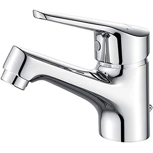 Ibergrif M11050 Roma, Grifo Baño Clásico, Mezclador Monomando para Lavabo, Cromo, Plata