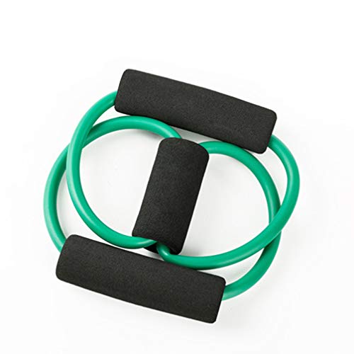 IMIKEYA 5 Piezas de Bandas de Resistencia 8 Tipos de Bandas de Ejercicio Físico Accesorios Portátiles de Gimnasio para El Hogar Constructor Muscular Brazos Espalda Piernas Pecho Vientre Glúteos