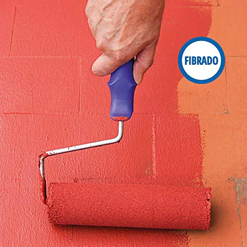 IMPERMEABILIZANTE ANTIGOTERAS CAUCHO ELASTICA CON FIBRA, Pintura elástica con fibra para terrazas, evita filtraciones en todo tipo de cubiertas y terrazas. (750 ml, ROJO)