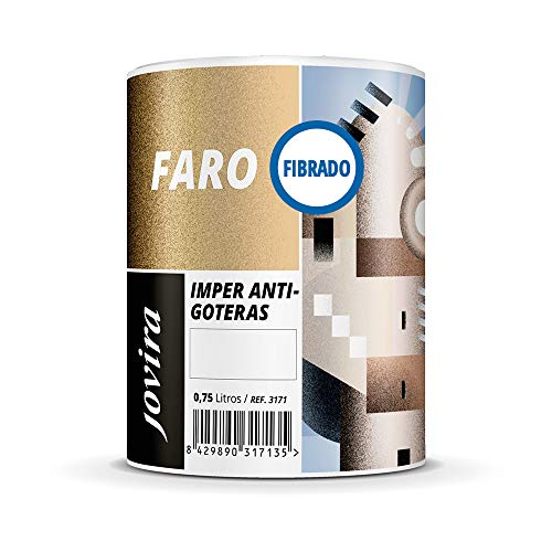 IMPERMEABILIZANTE ANTIGOTERAS CAUCHO ELASTICA CON FIBRA, Pintura elástica con fibra para terrazas, evita filtraciones en todo tipo de cubiertas y terrazas. (750 ml, ROJO)