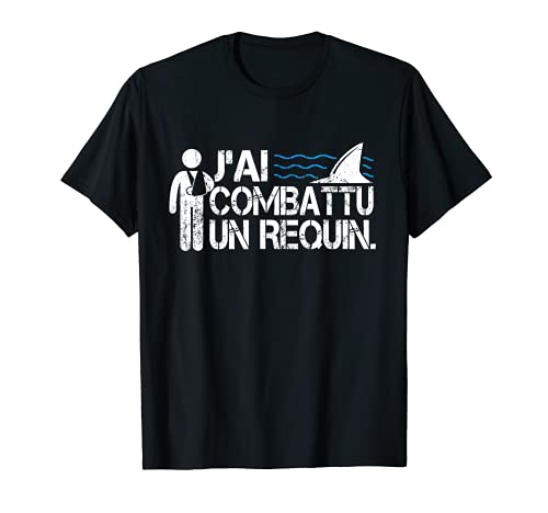 J'ai Combattu Un tiburón brazo roto de yeso, buena recuperación Camiseta