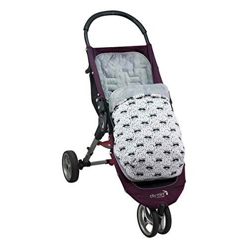 JANABEBE Saco para Baby Jogger City Mini Joolz (RACCOON, POLAR)