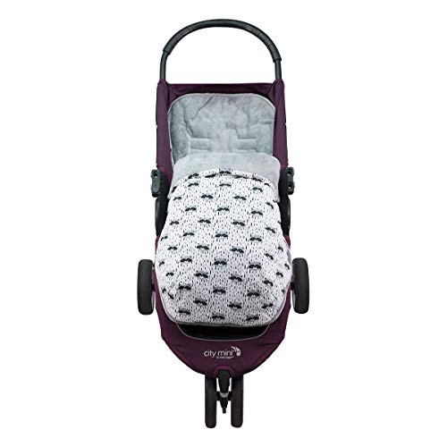 JANABEBE Saco para Baby Jogger City Mini Joolz (RACCOON, POLAR)