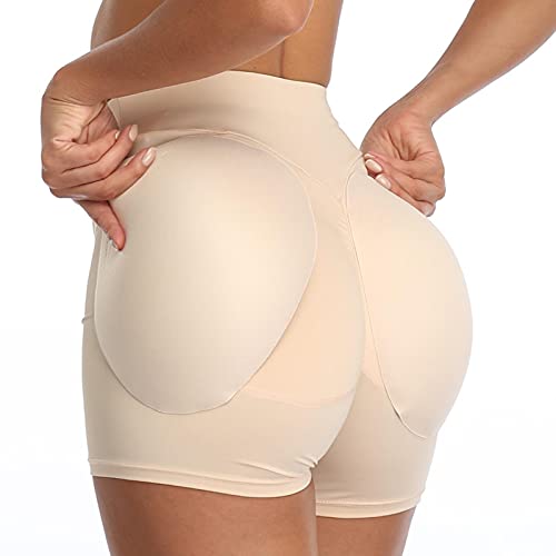 JIAKUAN Pseudo-culo succión caderas gruesa ropa interior pantalones cortos liposucción ropa lujo ajuste cadera refuerzo cadera relleno