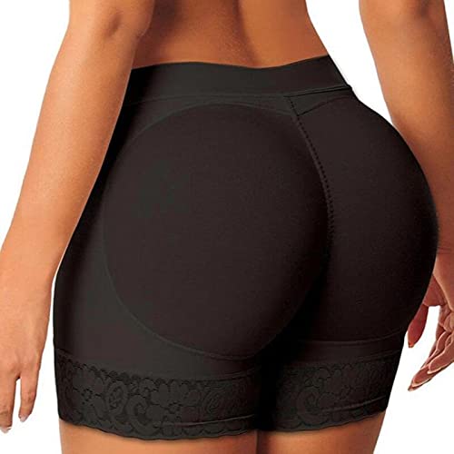 JIAKUAN Pseudo-culo succión caderas gruesa ropa interior pantalones cortos liposucción ropa lujo ajuste cadera refuerzo cadera relleno